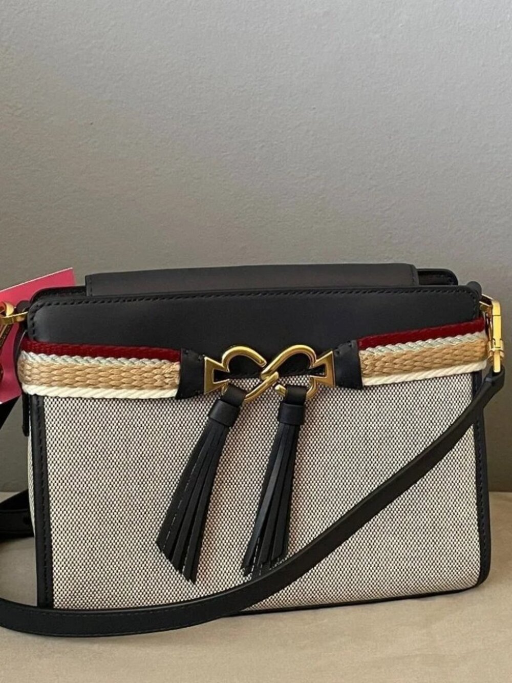 NWT Kate Spade Toujours Canvas Medium Crossbody